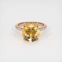 4.12 Ct. Gemstone Ring, 18K Rose Gold 1