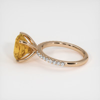 4.12 Ct. Gemstone Ring, 18K Rose Gold 4