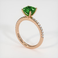 1.63 Ct. Gemstone Ring, 18K Rose Gold 2