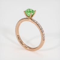 0.97 Ct. Gemstone Ring, 18K Rose Gold 2