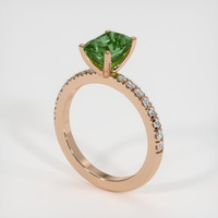 2.13 Ct. Sapphire Ring, 18K Rose Gold 2