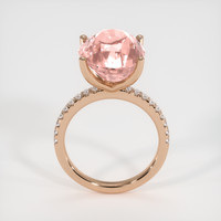 12.01 Ct. Sapphire Ring, 18K Rose Gold 3