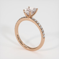 2.24 Ct. Sapphire Ring, 18K Rose Gold 2