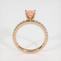 1.09 Ct. Sapphire Ring, 18K Rose Gold 3
