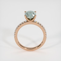 2.00 Ct. Sapphire Ring, 18K Rose Gold 3