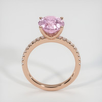 3.61 Ct. Sapphire Ring, 18K Rose Gold 3