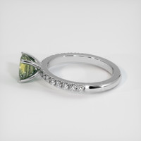 1.52 Ct. Bi Color Sapphire Ring, 10K White Gold 4