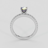 1.08 Ct. Bi Color / Parti Sapphire Ring, 10K White Gold 3