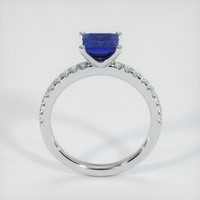 1.33 Ct. Sapphire Ring, 14K White Gold 3