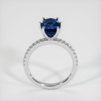 3.87 Ct. Sapphire Ring, 14K White Gold 3