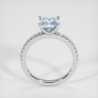 1.23 Ct. Sapphire Ring, 14K White Gold 3