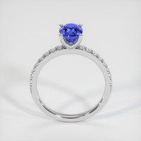 1.03 Ct. Sapphire Ring, 14K White Gold 3