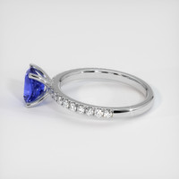1.03 Ct. Sapphire Ring, 14K White Gold 4