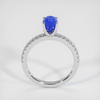 1.76 Ct. Sapphire Ring, 14K White Gold 3