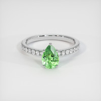 1.00 Ct. Gemstone Ring, 14K White Gold 1