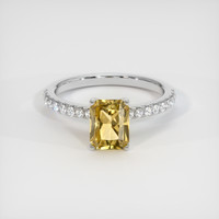1.77 Ct. Gemstone Ring, 14K White Gold 1