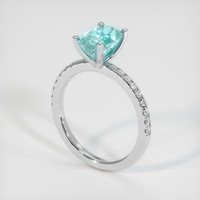 1.82 Ct. Gemstone Ring, 14K White Gold 2