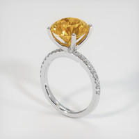 4.12 Ct. Gemstone Ring, 14K White Gold 2
