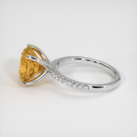 4.12 Ct. Gemstone Ring, 14K White Gold 4