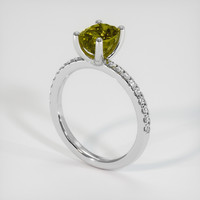 1.69 Ct. Gemstone Ring, 14K White Gold 2