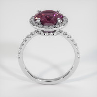 2.79 Ct. Gemstone Ring, 14K White Gold 3