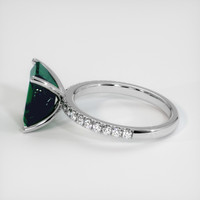 3.17 Ct. Gemstone Ring, 14K White Gold 4