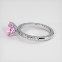 1.09 Ct. Sapphire Ring, 14K White Gold 4