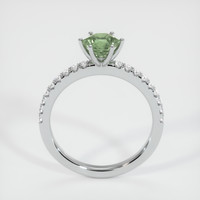 0.89 Ct. Sapphire Ring, 14K White Gold 3