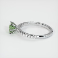 0.89 Ct. Sapphire Ring, 14K White Gold 4
