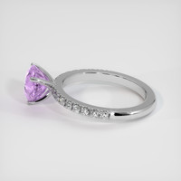 2.00 Ct. Sapphire Ring, 14K White Gold 4