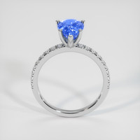 3.04 Ct. Sapphire Ring, 18K White Gold 3
