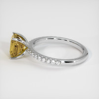 1.77 Ct. Gemstone Ring, 18K White Gold 4