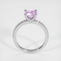2.14 Ct. Sapphire Ring, 18K White Gold 3