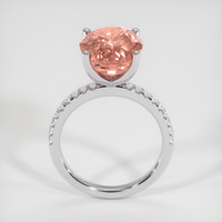 8.08 Ct. Sapphire Ring, 18K White Gold 3