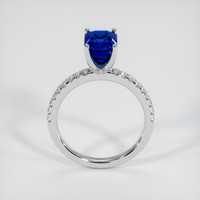 2.62 Ct. Sapphire Ring, 18K White Gold 3
