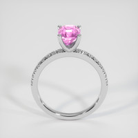 2.03 Ct. Sapphire Ring, 18K White Gold 3