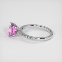 2.03 Ct. Sapphire Ring, 18K White Gold 4