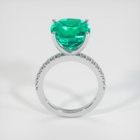 5.61 Ct. Emerald Ring, 18K White Gold 3