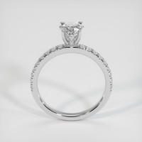 1.63 Ct. White Sapphire Ring, 18K White Gold 3