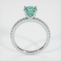 1.19 Ct. Sapphire Ring, 18K White Gold 3