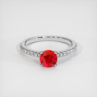 Ruby Ring 1.07 Ct., 18K White Gold Preview