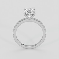 2.68 Ct. White Sapphire Ring, 18K White Gold 3