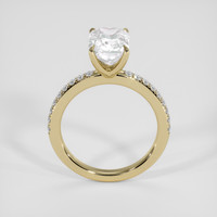 2.39 Ct. Rainbow Moonstone Ring, 10K Yellow Gold 3