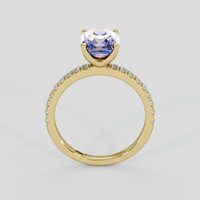 2.53 Ct. Bi Color Sapphire Ring, 10K Yellow Gold 3