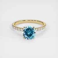 3.38 Ct. Gemstone Ring, 14K Yellow Gold 1