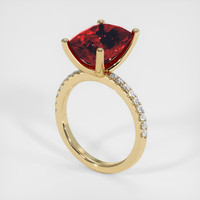 8.03 Ct. Gemstone Ring, 14K Yellow Gold 2