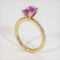 2.16 Ct. Gemstone Ring, 14K Yellow Gold 2