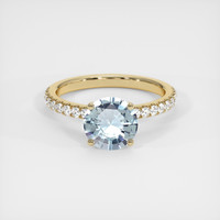 1.35 Ct. Gemstone Ring, 14K Yellow Gold 1