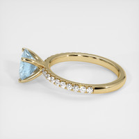 1.35 Ct. Gemstone Ring, 14K Yellow Gold 4