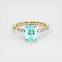 1.82 Ct. Gemstone Ring, 14K Yellow Gold 1